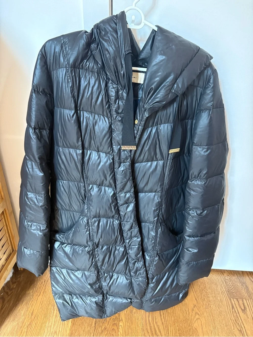 Vintage Tahari Packable Long Puffer Coat